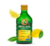 Möller's Omega-3 Balık Yağı Doğal Limon Aromalı 250 ml - 1