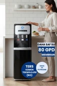 Arıtmalı Su Sebili 80 GPD RO - Sıcak, Ilık ve Soğuk Su - 3 Musluklu (Üreticiden) thumbnail 2