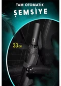 10 Telli Otomatik Şemsiye Rüzgara Dirençli Emniyetli Geniş ve Dayanıklı Tasarım Tam Otomatik Şemsiye thumbnail 5