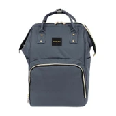 pilelistore Çok Amaçlı Anne Bebek Bakım Sırt Çantası Klasik Gri - 1