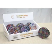 pilelistore Taşlı El Aynası Yuvarlak İnce thumbnail 2