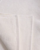 %100 Pamuk | Velune El & Yüz Havlusu | Kırık Beyaz | 50x85 | Otel Serisi thumbnail 4