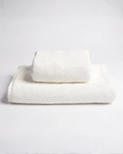 %100 Pamuk | Velune Banyo Havlusu 2'li Set | Kırık Beyaz | 80x160 | Otel Serisi thumbnail 1