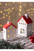 The Mia Dekoratif Led Işıklı Yılbaşı Evi 10x7x16 cm  SUS0119 thumbnail 3