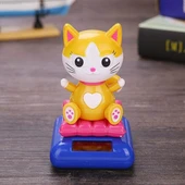 Periboia Güneş Enerjili Solar Sallanan Kedi - 1