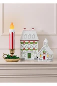 The Mia Dekoratif Led Işıklı Yılbaşı Mumu 18x17x38 cm SUS0223 - 2