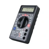 Tenon Dt-830d Siyah Dc/ac Voltaj Akım Ölçer Dijital Multimetre Ölçü Aleti - 3