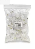 Hadron Hdx5062 Cat5 Konnektör Ez Rj45 Delikli 100Lü Paket Şeffaf thumbnail 1