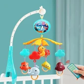 Beşik Süsü Dönencesi Projektörlü Bebek Yatağı Dönencesi thumbnail 6