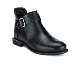 VENÜS 2050108K BİLEK BOY TOPUKLU KADIN DERİ BOT thumbnail 2