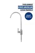 Paslanmaz Lüks Su Arıtma Musluğu | 360° Dönebilir • Kolay Montaj thumbnail 2