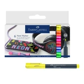 Faber Castell Neon 6 Renk Markör Kalem 1.5mm thumbnail 1
