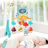 Beşik Süsü Dönencesi Projektörlü Bebek Yatağı Dönencesi thumbnail 5