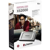Kingston 1TB SXS2000-1000GA USB 3.2 Type C Gri Gen 2 2000MB Okuma-2000MB Yazma Taşınabilir SSD thumbnail 4