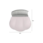 Mucize Home Pet Tarak Fırçası Gevşek Saç Temizleyici Fırça Köpekler Için Masaj Kediler Bakım Saç Çıkarıcı thumbnail 4