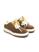 Guja 25K372-2 Kadın Süet Deri İçi Kürklü Sneaker Ayakkabı - 8