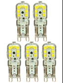 (5 Adet) Osaka 3W Beyaz Işık (6500K) Dim Edilebilir G9 Duylu Led Kapsül Ampul thumbnail 1