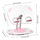 Powermaster PM-24571 Q16 360 Derece Hareketli Şeffaf Ipad Tablet Ve Telefon Tutucu Stand - 2