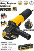 SGS 511 Devir Ayarlı Avuç Taşlama 115 750 Watt thumbnail 2