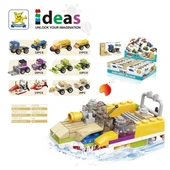 İdeas - 6 in 1 Blok Oyuncak Hücüm Bot SM208B thumbnail 2