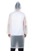 Kadın Erkek Yağmurluk Kapüşonlu Çıtçıtlı Eva Beyaz Yağmurluk Bymmrc881r02 thumbnail 3