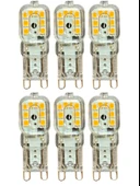 (6 Adet) Osaka 3W Sarı Işık (3000K) Dim Edilebilir G9 Duylu Led Kapsül Ampul thumbnail 1