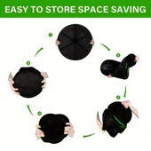 TİNEKE 4 Katlı Fermuarlı Meyve Sebze Kurutma Filesi  Katlanabilir Doğal Kurutma Sepeti  KIRMIZI thumbnail 2