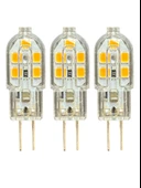 (3 Adet) Osaka 2W Sarı Işık (3000K) G4 Duylu Led Kapsül Ampul thumbnail 1