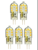 (5 Adet) Osaka 12Volt 3W Sarı Işık (3000K) G4 Duylu Led Kapsül Ampul thumbnail 1