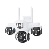 V380Pro 18MP (6MP+6MP+6MP) Üç Kameralı 10X Zoom Gece Görüş Wifi Sesli Türkçe thumbnail 13