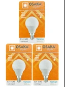 (3 Adet) Osaka 7W (50W) Beyaz Işık E14 Duylu (İnce Duy) Led Mini Ampul thumbnail 1
