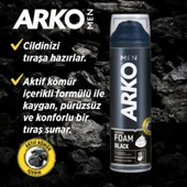 Arko Men, Black Tıraş Jeli - 200 ml x 2 Adet thumbnail 3