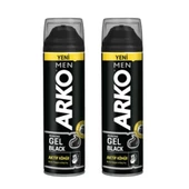 Arko Men, Black Tıraş Jeli - 200 ml x 2 Adet thumbnail 1
