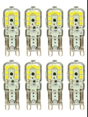 (8 Adet) Osaka 3W Beyaz Işık (6500K) Dim Edilebilir G9 Duylu Led Kapsül Ampul thumbnail 1