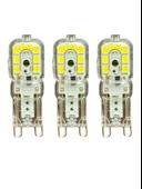 (3 Adet) Osaka 3W Beyaz Işık (6500K) Dim Edilebilir G9 Duylu Led Kapsül Ampul thumbnail 1