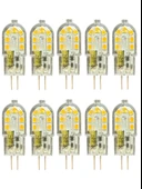 (10 Adet) Osaka 12Volt 3W Sarı Işık (3000K) G4 Duylu Led Kapsül Ampul thumbnail 1