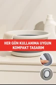 10 LT Katlanabilir Kare Leğen – PP + Silikon, Yer Kaplamaz, Dayanıklı, Çok Amaçlı - 2