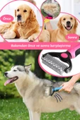 Mucit Home Metal Uçlu Köpek Kedi Uzun Tüy Bakım Tarağı Tüy Topak Kıtık Açıcı Tarak 1 Adet thumbnail 8