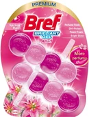 Bref WC Brilliant Tuvalet Temizleme Jel Çiçek Kokulu 2'li 2 x 42 g , Jel Çiçek 2 thumbnail 1