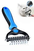 Mucit Home Metal Uçlu Köpek Kedi Uzun Tüy Bakım Tarağı Tüy Topak Kıtık Açıcı Tarak 1 Adet thumbnail 1