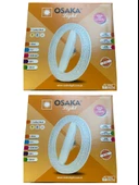 (2 Adet) Osaka 40W Sarı-Günışığı-Beyaz E27 Duylu Simit Ampul thumbnail 1