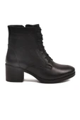 Aspor Siyah Hakiki Deri İçi Polarlı Kadın Topuklu Bot thumbnail 2