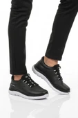 Walkway Siyah Beyaz Erkek Spor Ayakkabı thumbnail 1