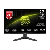 MSI 27" RAPID VA MAG 276CF E20 0.5MS 200HZ HDMI-DP KAVISLI GAMING MONİTÖR thumbnail 1