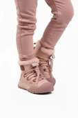 Marcokids Pembe İçi Kürklü Kız Çocuk Düz Bot thumbnail 1