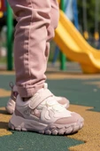 Marcokids Pudra Cırtlı Kız Çocuk Spor Ayakkabı thumbnail 3