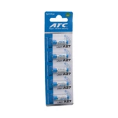 ATC SUPER ALKALİNE BATTERY A27 - 27A LR27 ARAÇ - OTO KUMANDA PİLİ 12V 5Lİ KART (5284) thumbnail 1