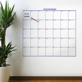 Aylık Planlayıcı Manyetik Duvar Stickerı Takvim Plan Çizelgesi (5284) thumbnail 2