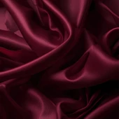 Antibakteriyel Terletmeyen İpek Saten Yastık Kılıfı 2'li 50x70 Bordo thumbnail 3