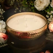 Goldies Okyanus Kokulu Dövme Metal Kase Kapta Dekoratif Mega Mum - 3